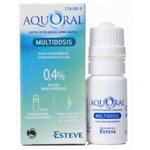 174189 - LUBRICANTE OCULAR AQUORAL 10ML HIALURONICO 0.4%