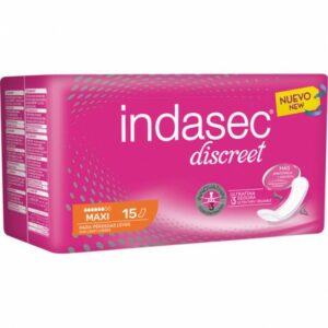 221747 - INDASEC DISCRET MAXI 15 UNIDADES